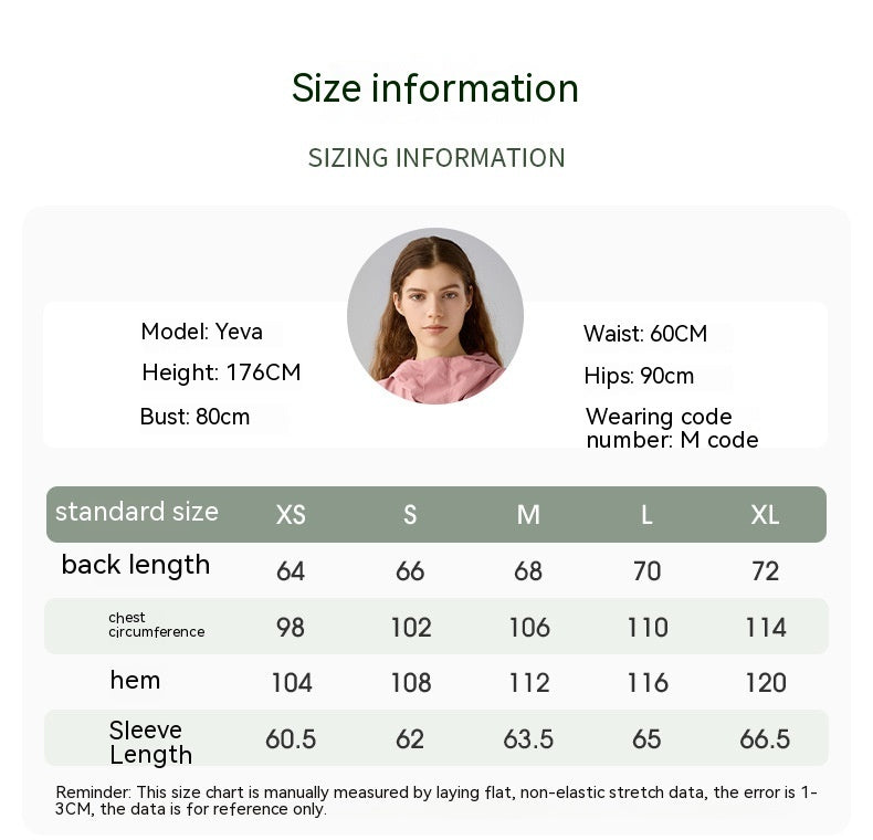 Autumn Winter Wool Lined Warm Jacket Windproof