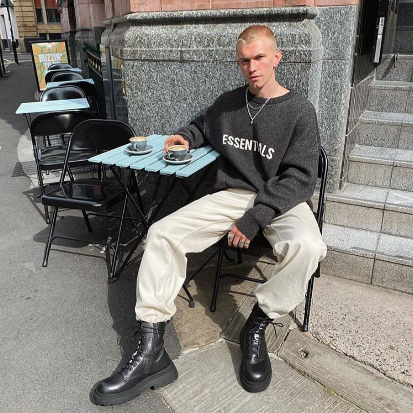 Essentials Trendy Neck Sweatshirt for Men and Women